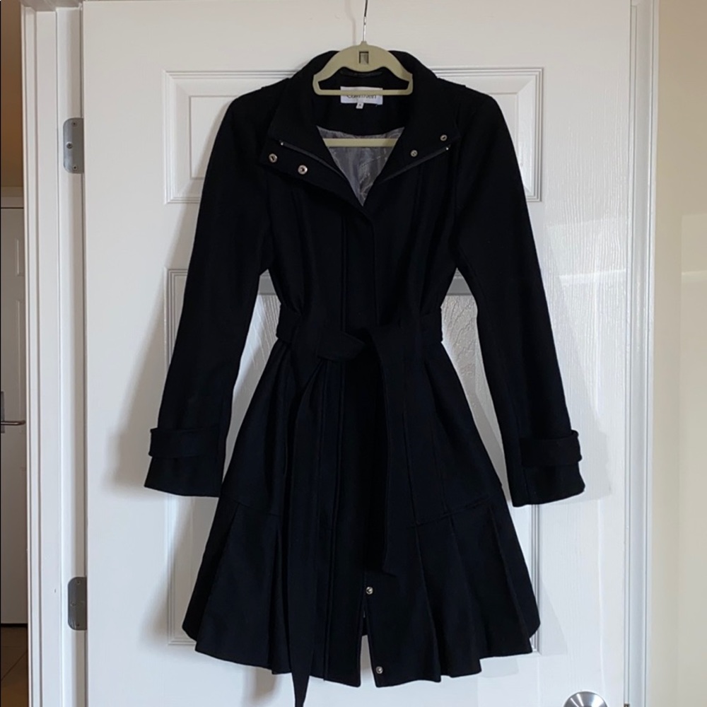 Calvin Klein Wool Trench Coat